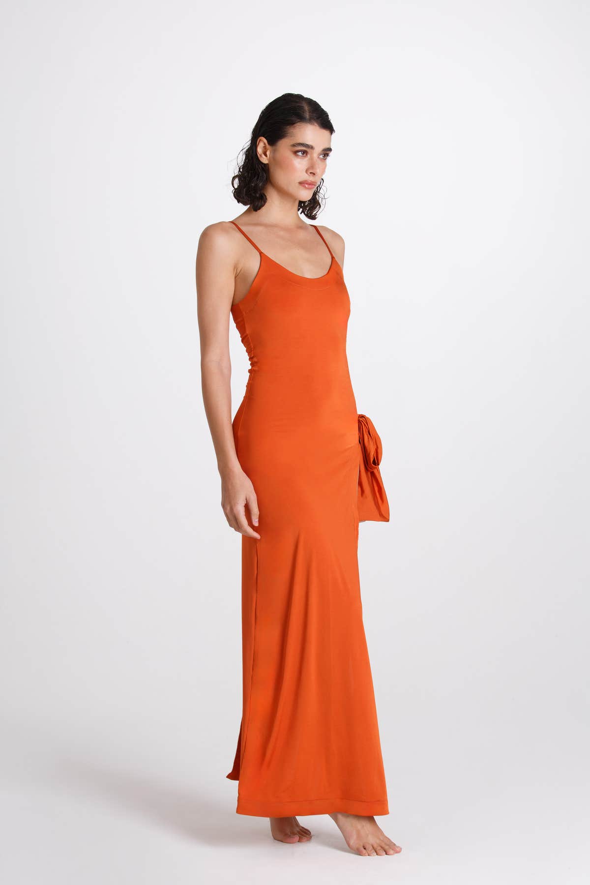 Vestito Lungo Fiocco Ice Tea