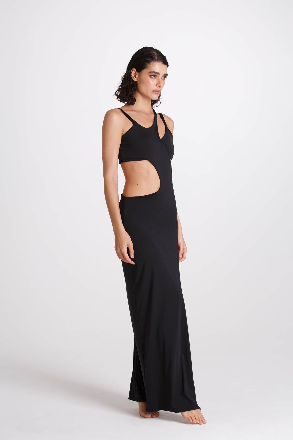 Vestito Lungo Lucy Nero