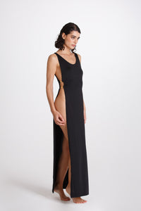 Vestito Lungo Marea Nero