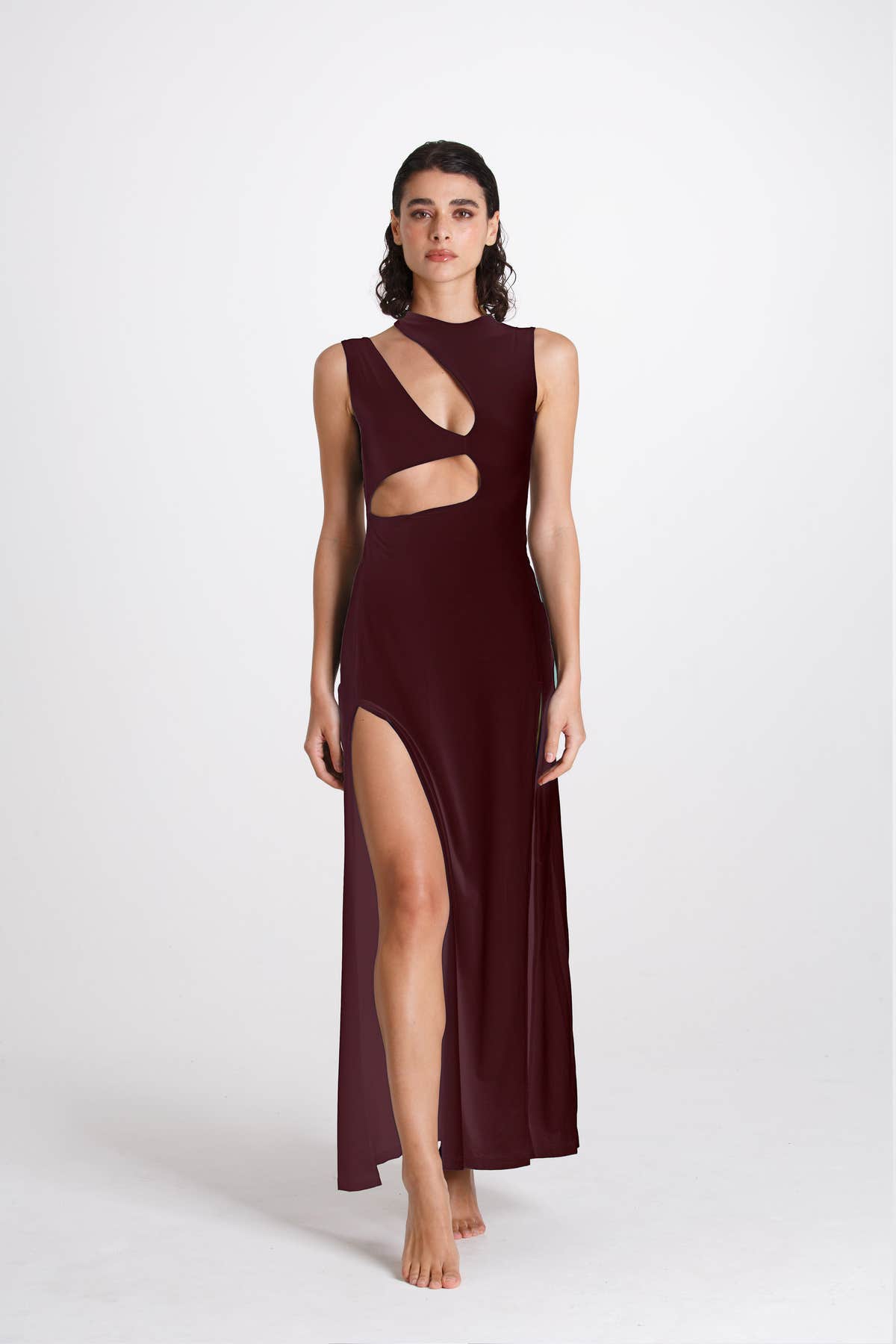 Vestito Lungo Cut Out Radica