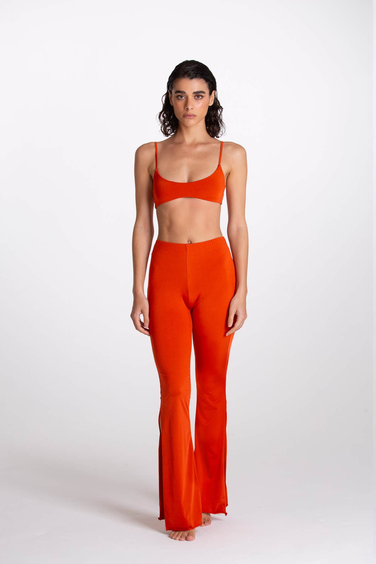 Pantalone Spaccato Ramato