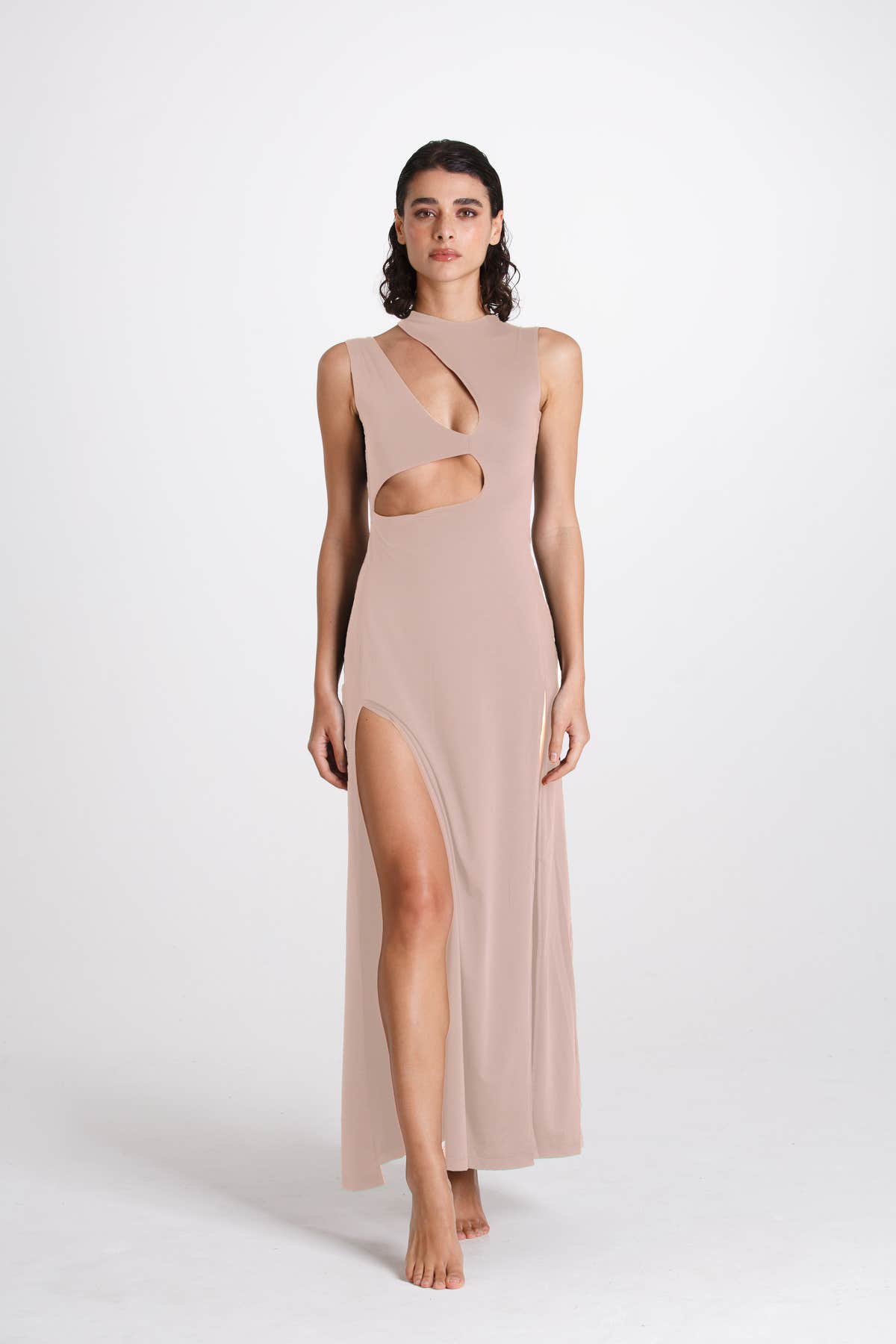 Vestito Lungo Cut Out Bond