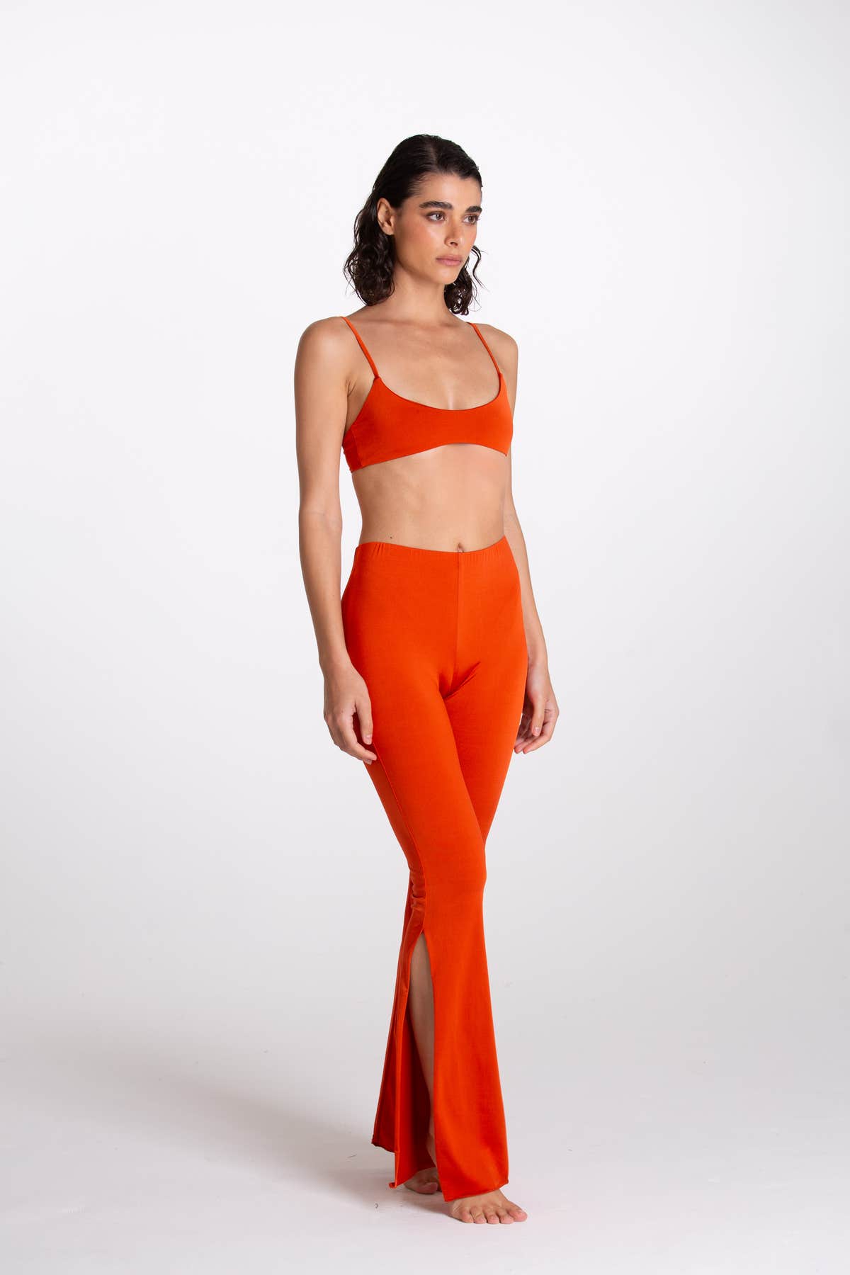 Pantalone Spaccato Ramato