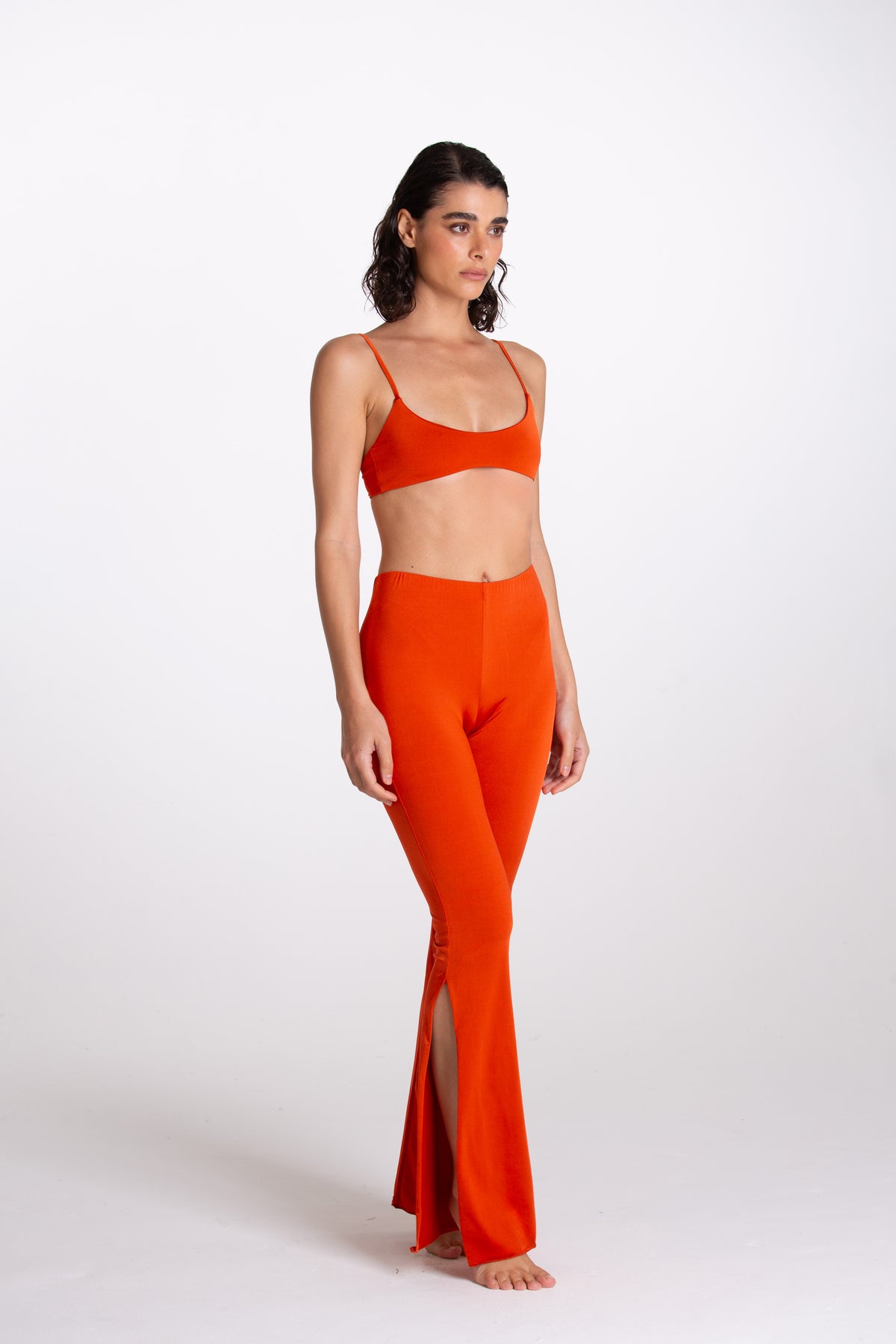 Pantalone Spaccato Ramato