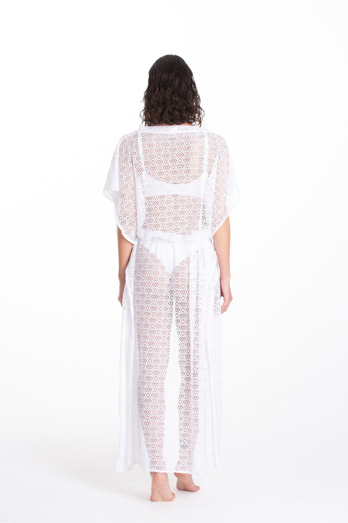 Copricostume Lungo Bianco
