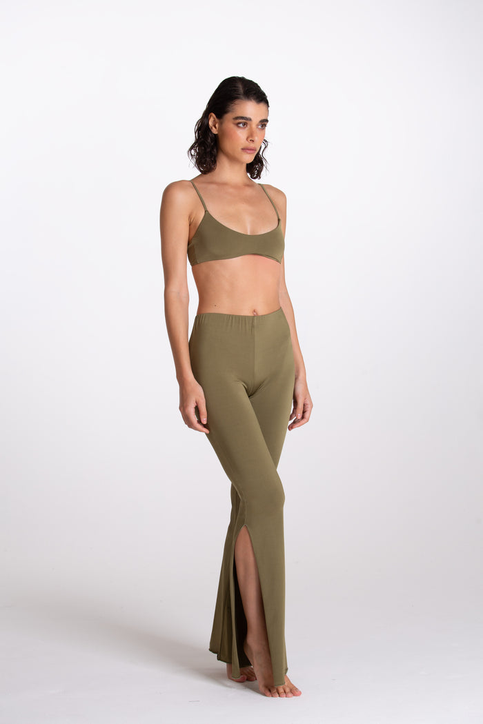Pantalone Spaccato Green Boy