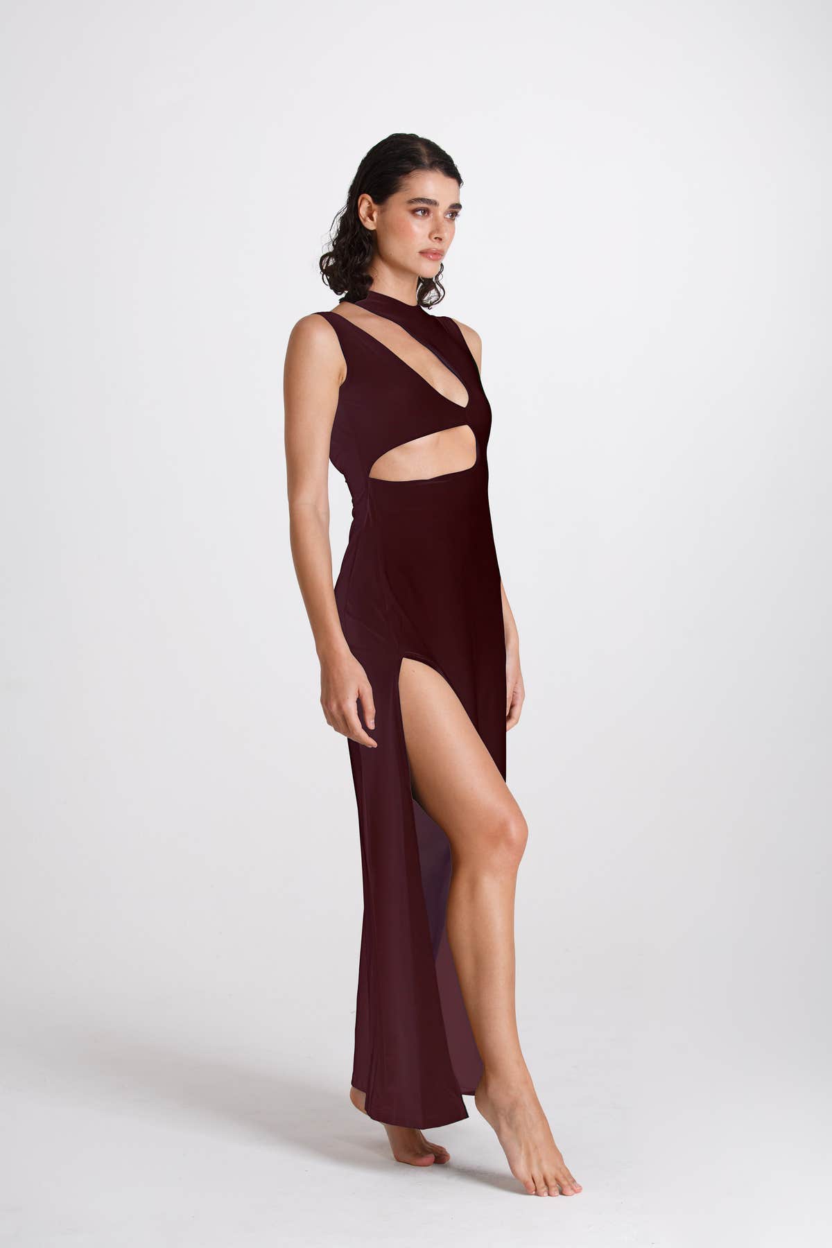 Vestito Lungo Cut Out Radica