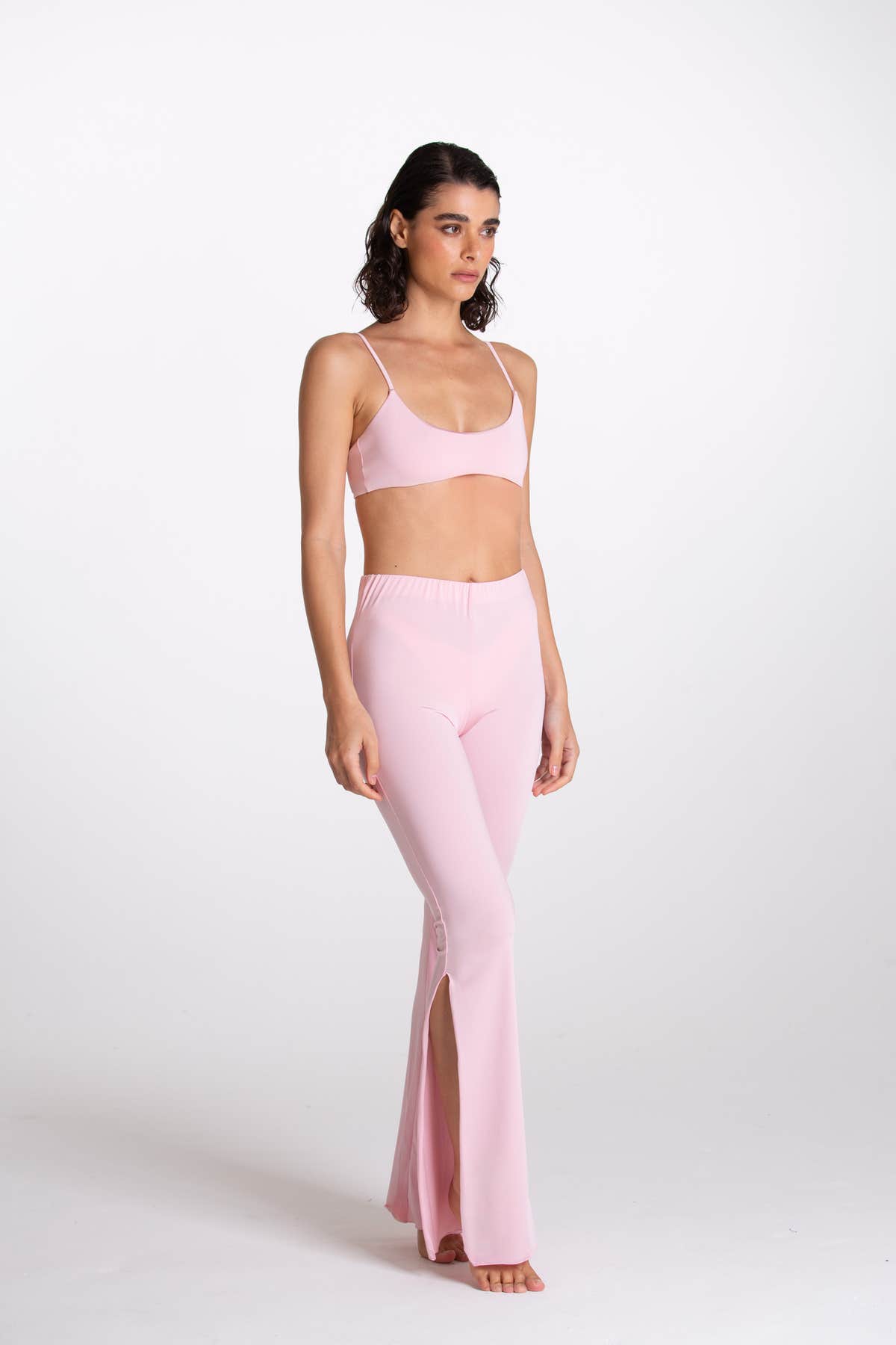 Pantalone Spaccato Satin