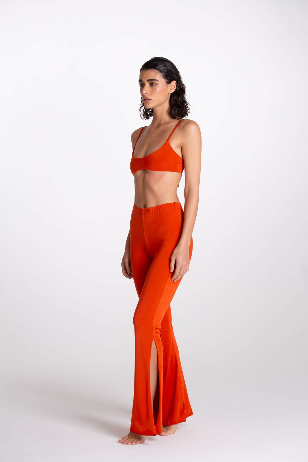 Pantalone Spaccato Ramato