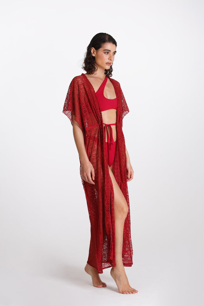 Copricostume Lungo Bordeaux
