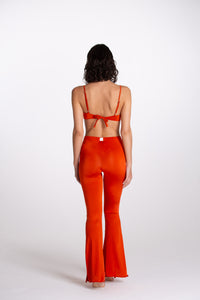 Pantalone Spaccato Ramato