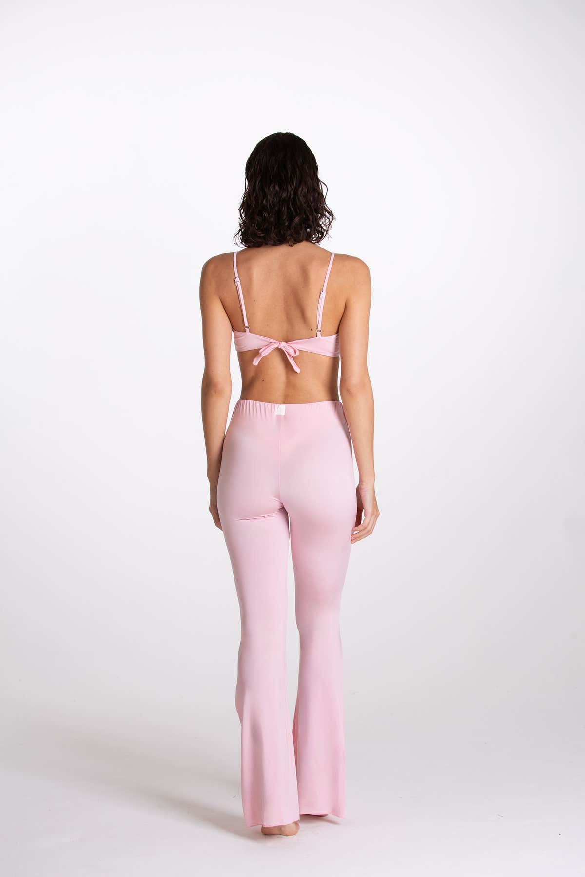 Pantalone Spaccato Satin