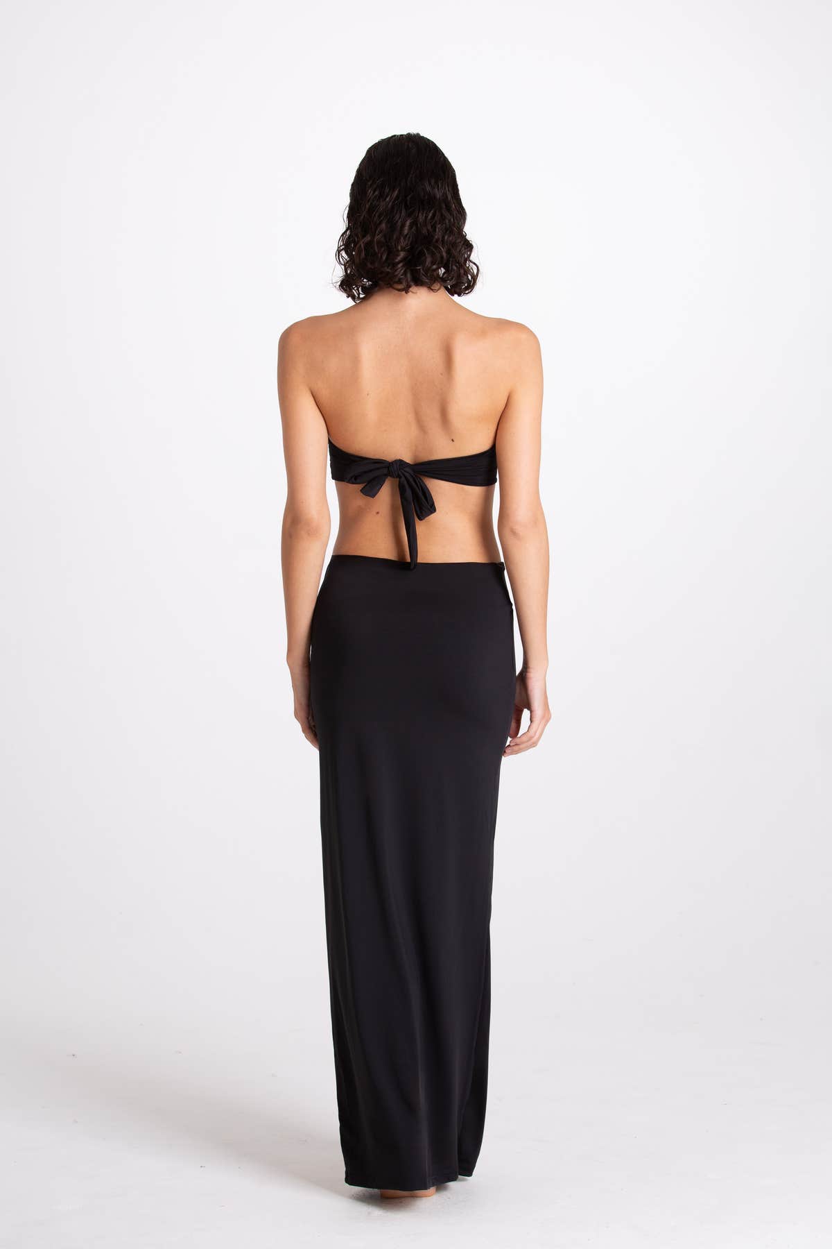 Aurora Black Long Dress