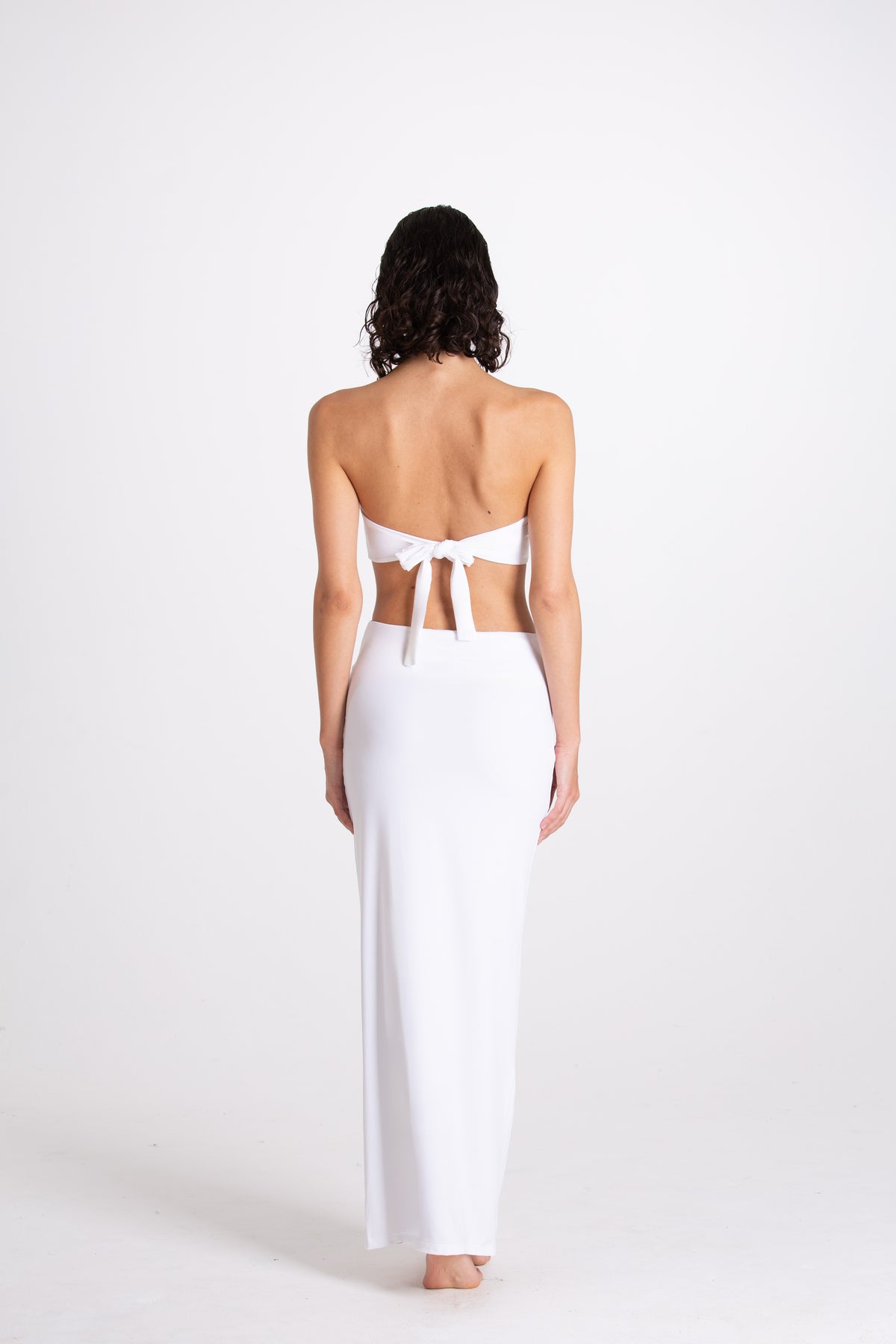 Aurora White Long Dress