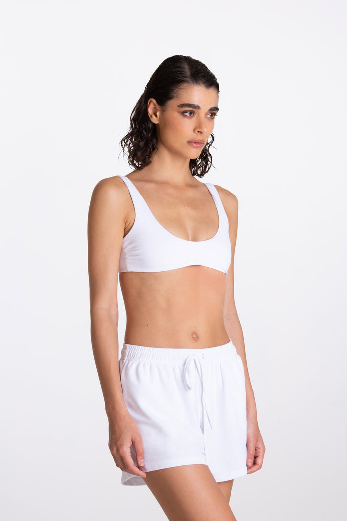 Pantaloncini Donna Bianco