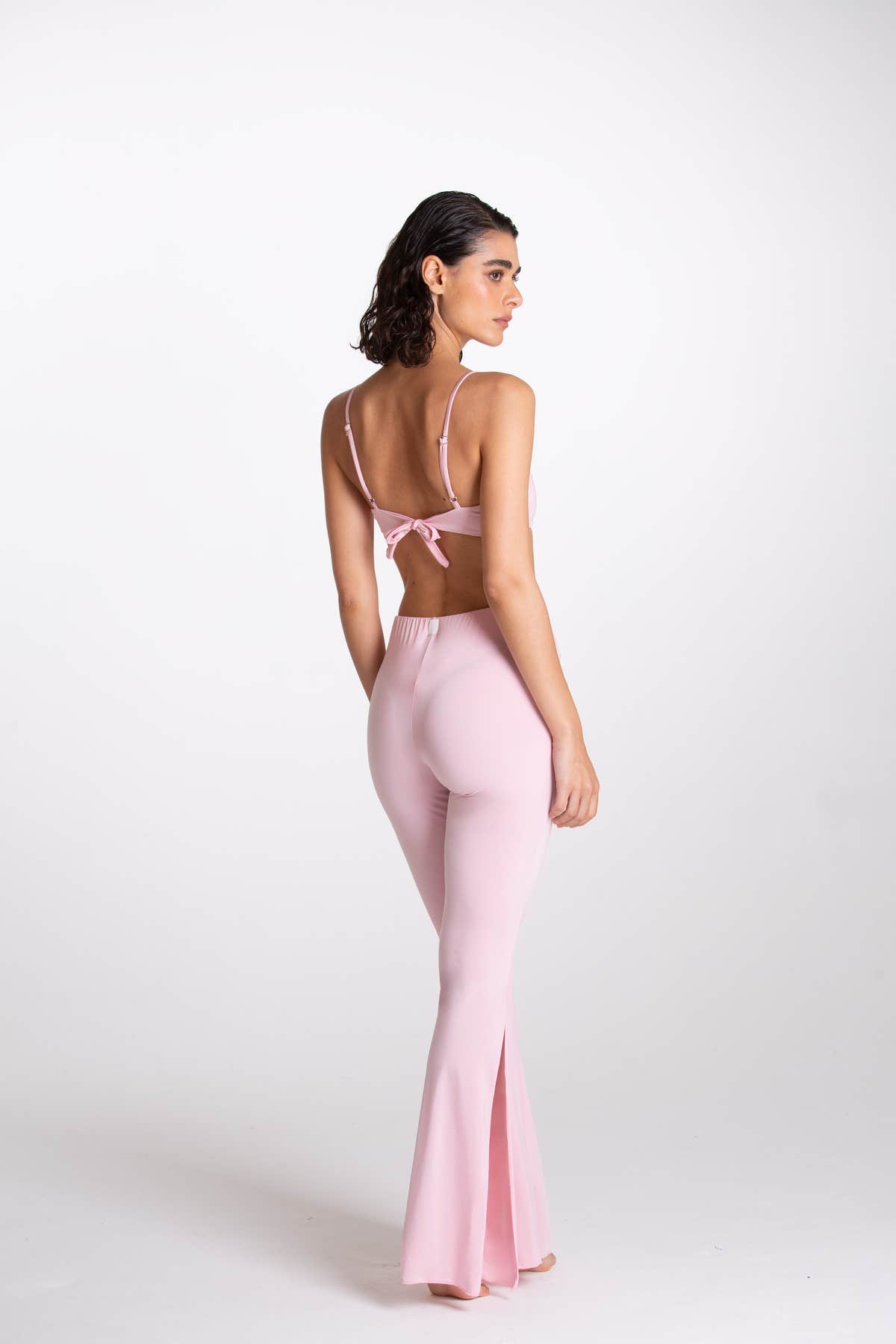 Pantalone Spaccato Satin