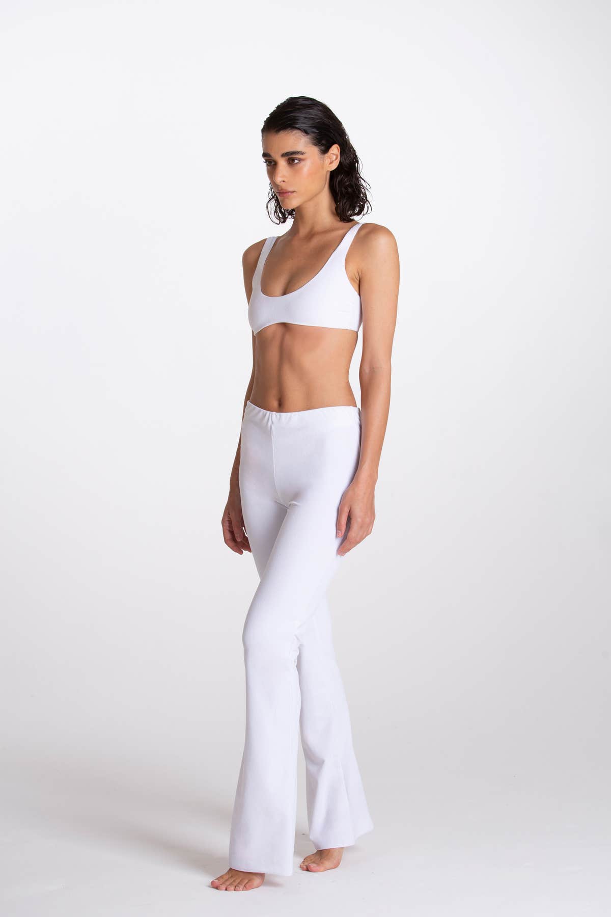 Pantalone Classico Bianco
