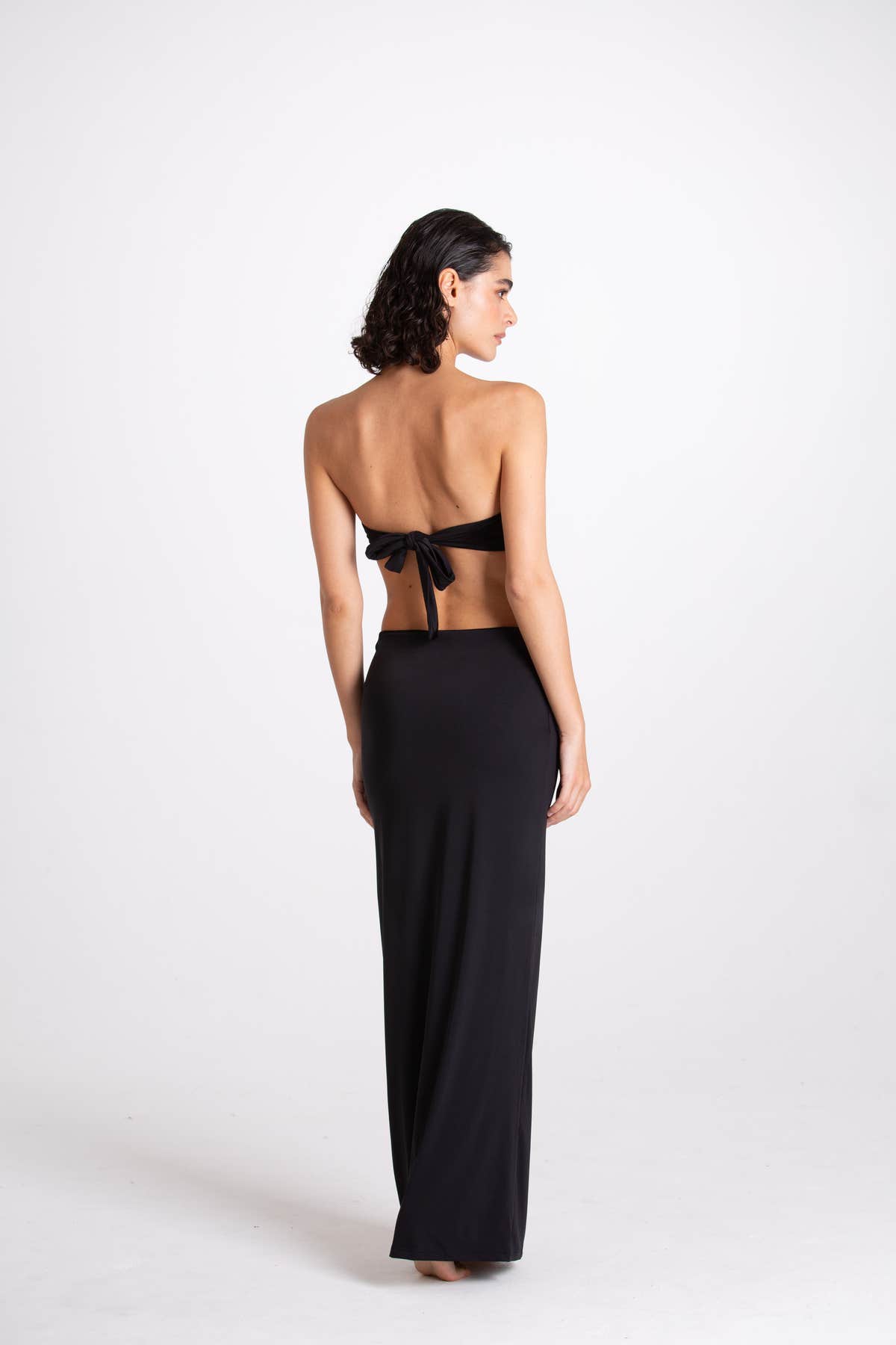 Aurora Black Long Dress