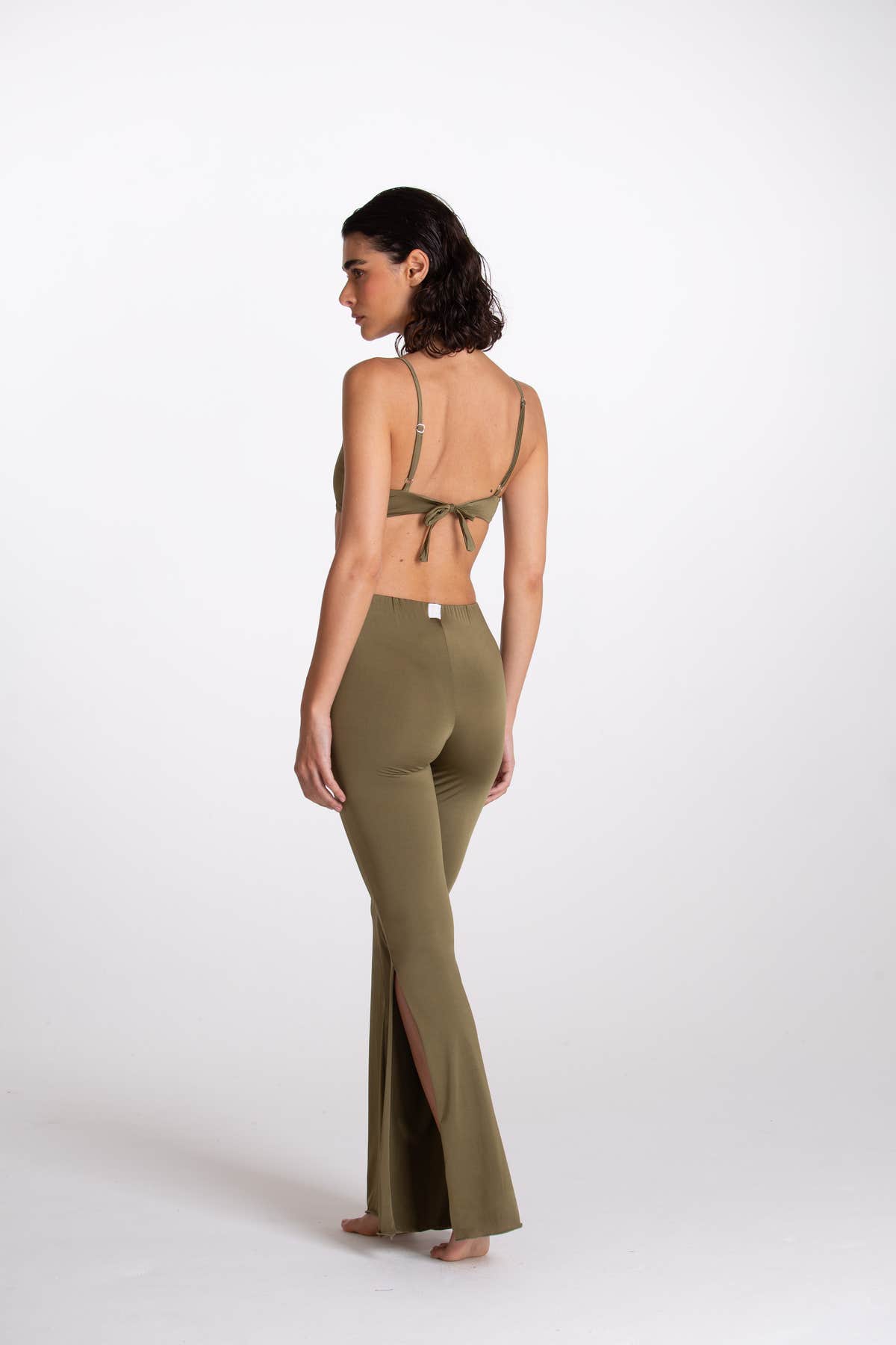 Pantalone Spaccato Green Boy