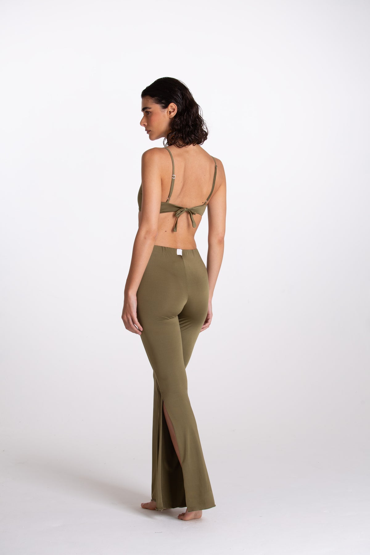 Pantalone Spaccato Green Boy