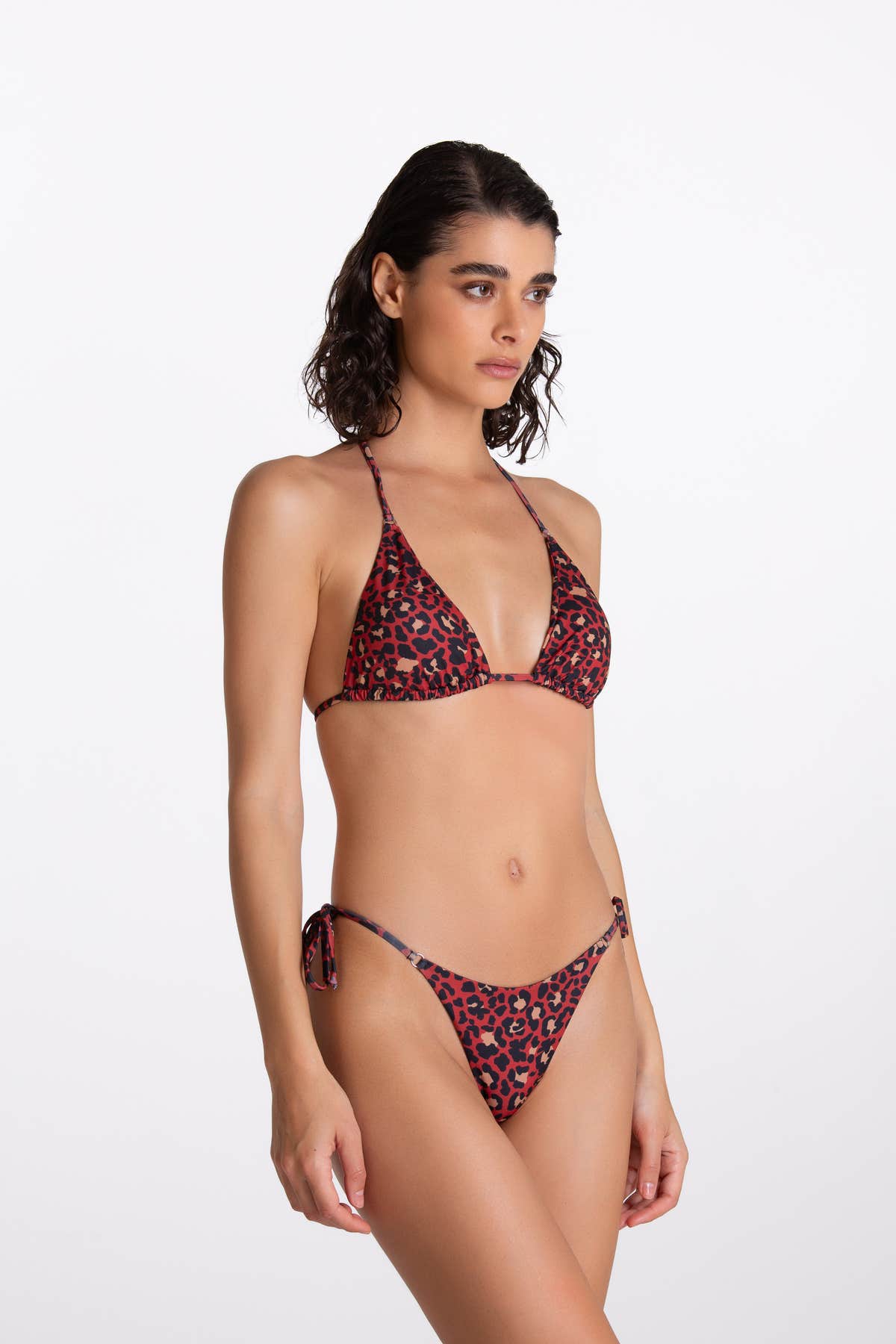 Bikini Chiara Fantasia Maculato Rosso