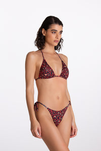 Bikini Chiara Fantasia Maculato Rosso