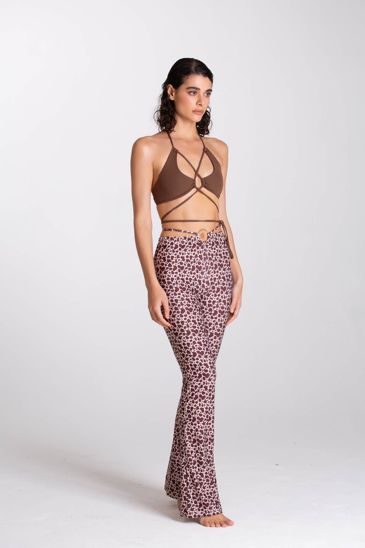 Pantalone Anello Muccato Marrone