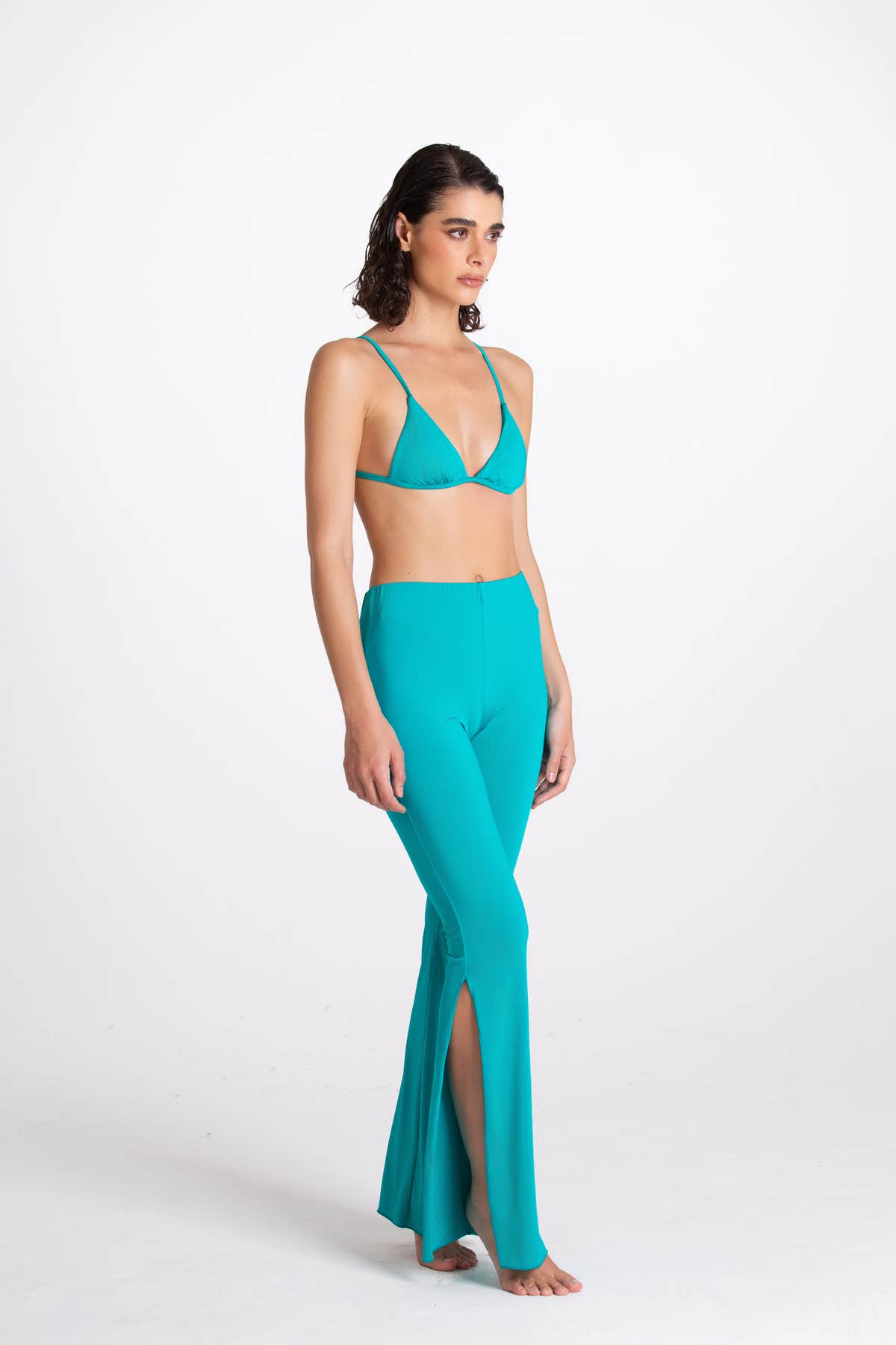 Pantalone Spaccato Mangrovia