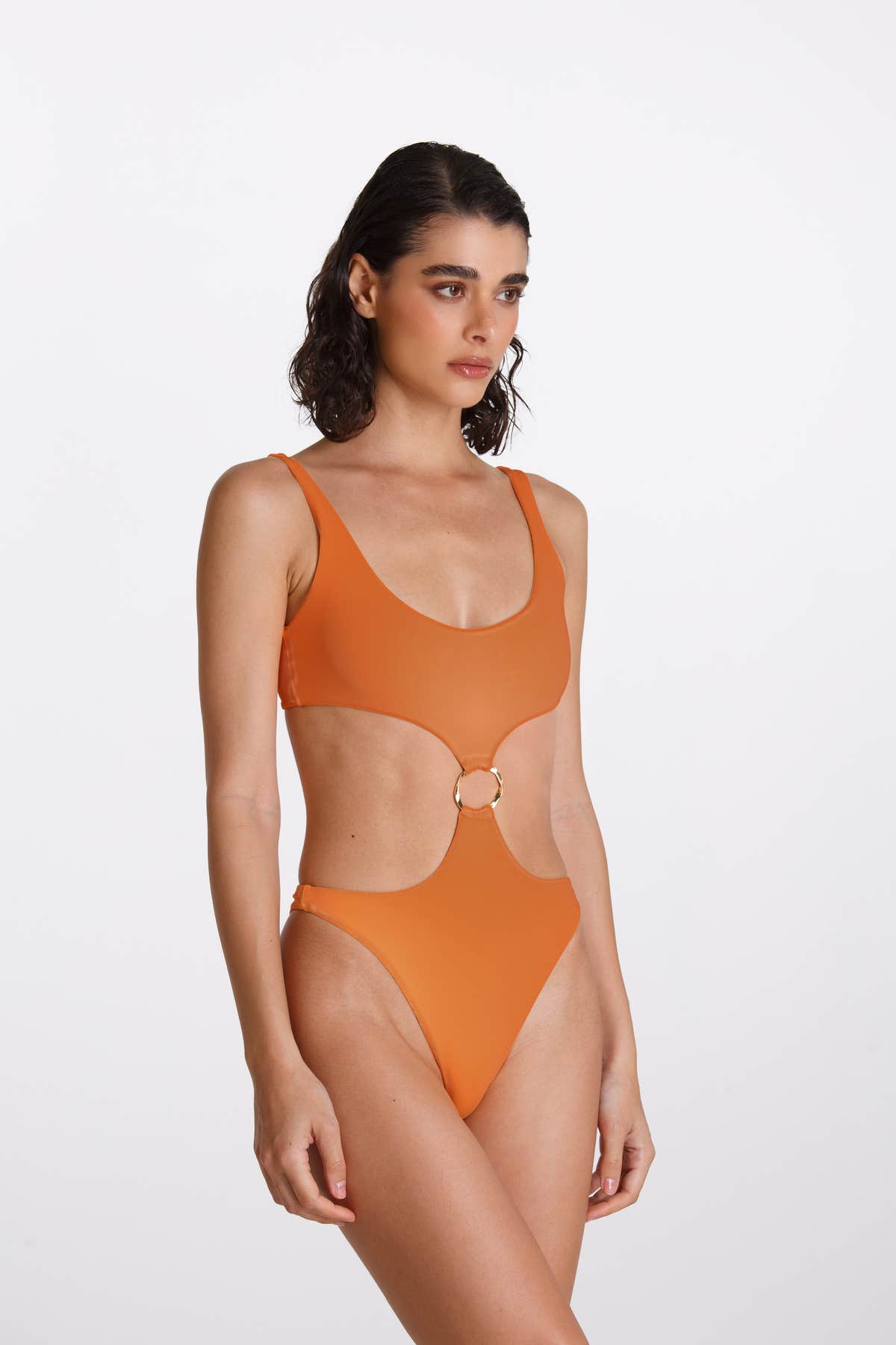 Camilla Copper One-Piece Swimsuit