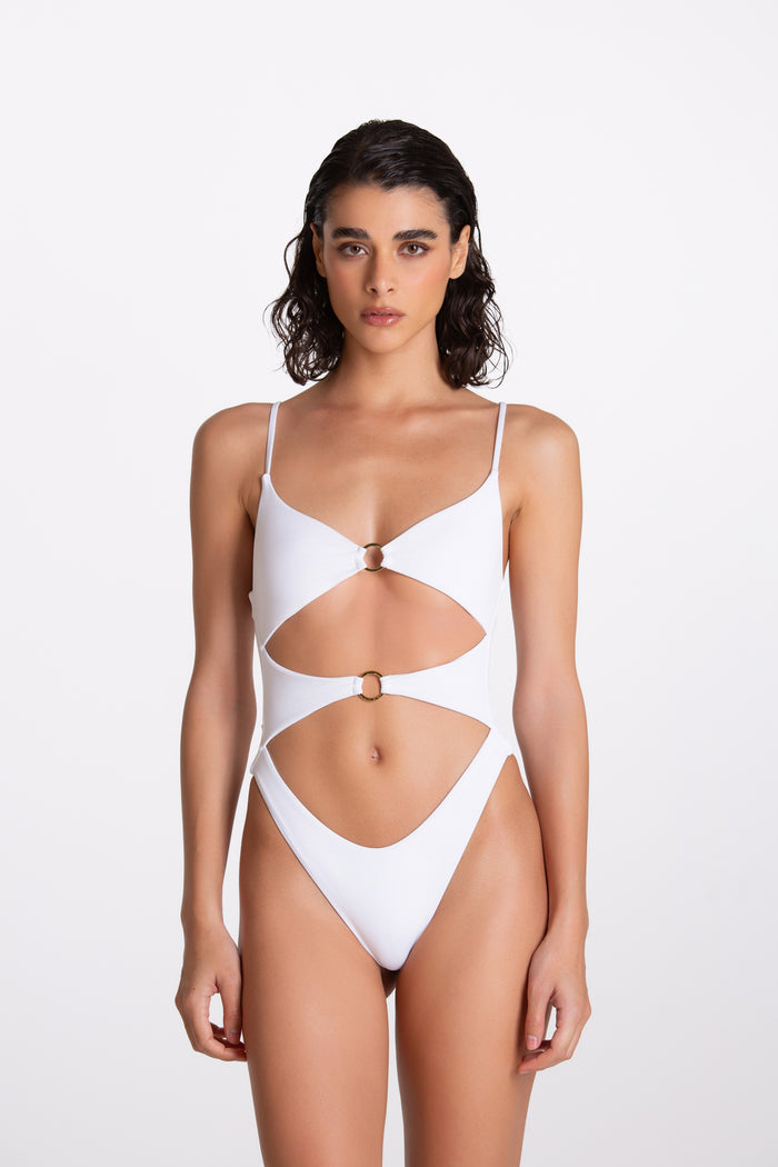 Costume Intero Matilde Bianco