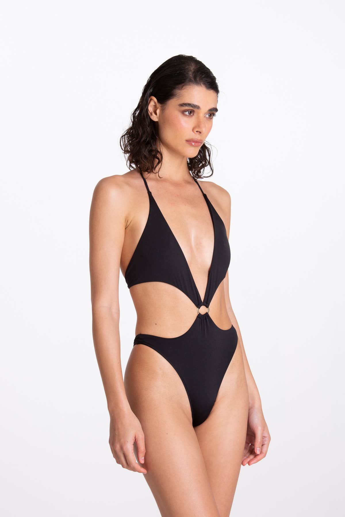 Alessia Black One-Piece Swimsuit