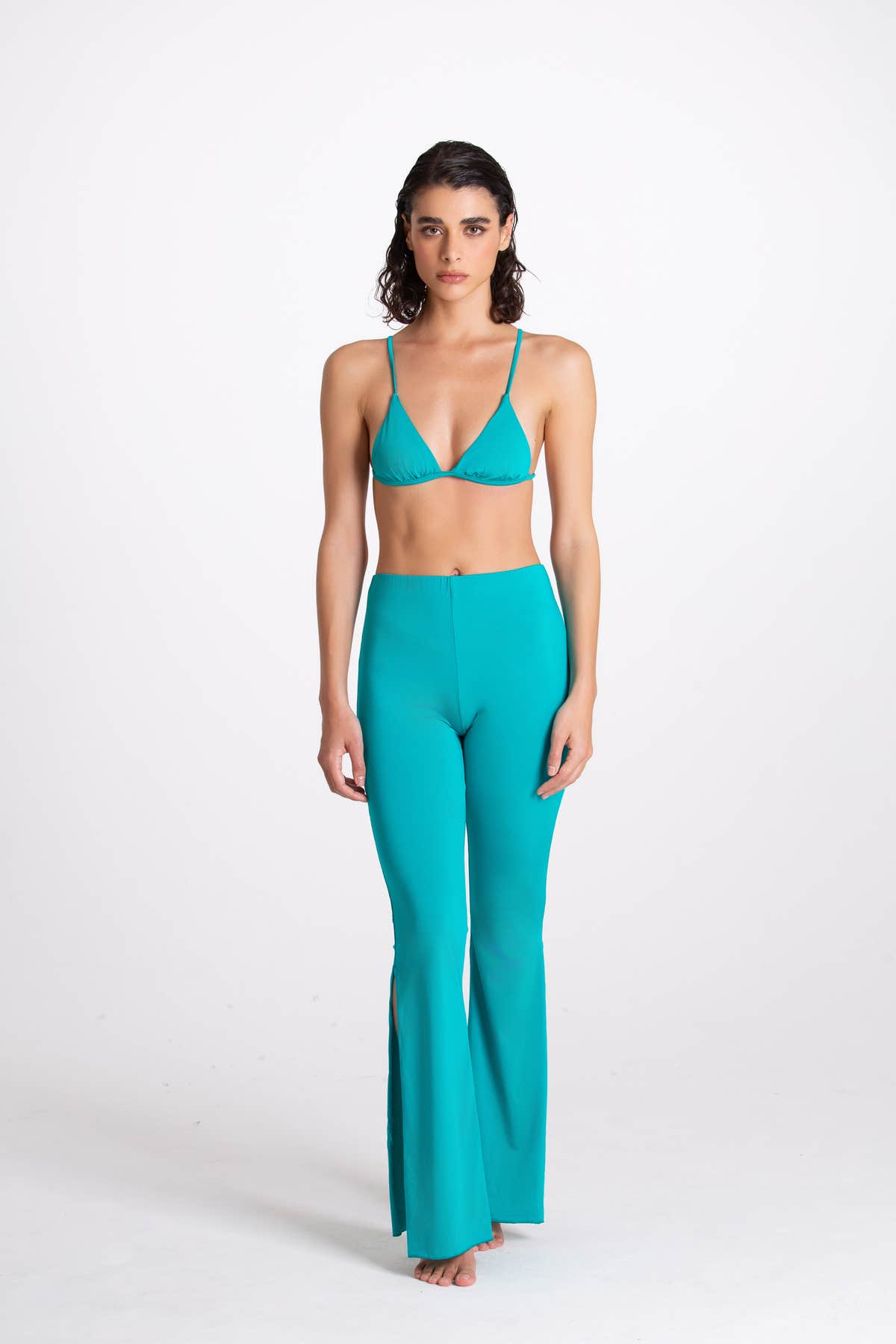 Pantalone Spaccato Mangrovia
