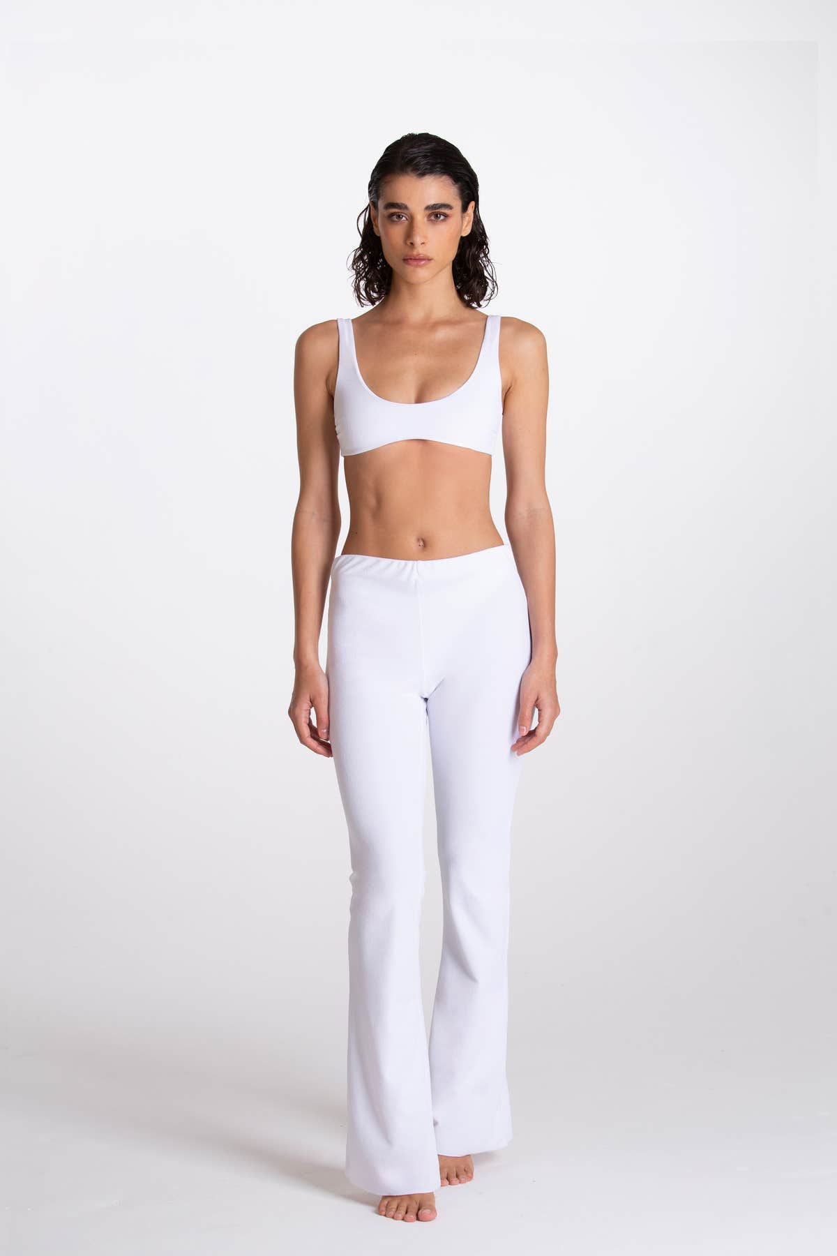 Pantalone Classico Bianco