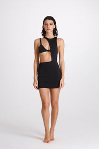 Vestito Corto Michelle Nero