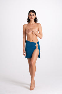 Gonna Isabella Blu Tropico