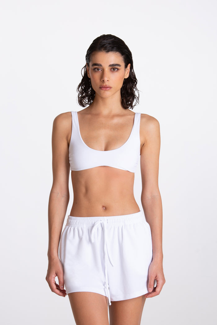 Pantaloncini Donna Bianco