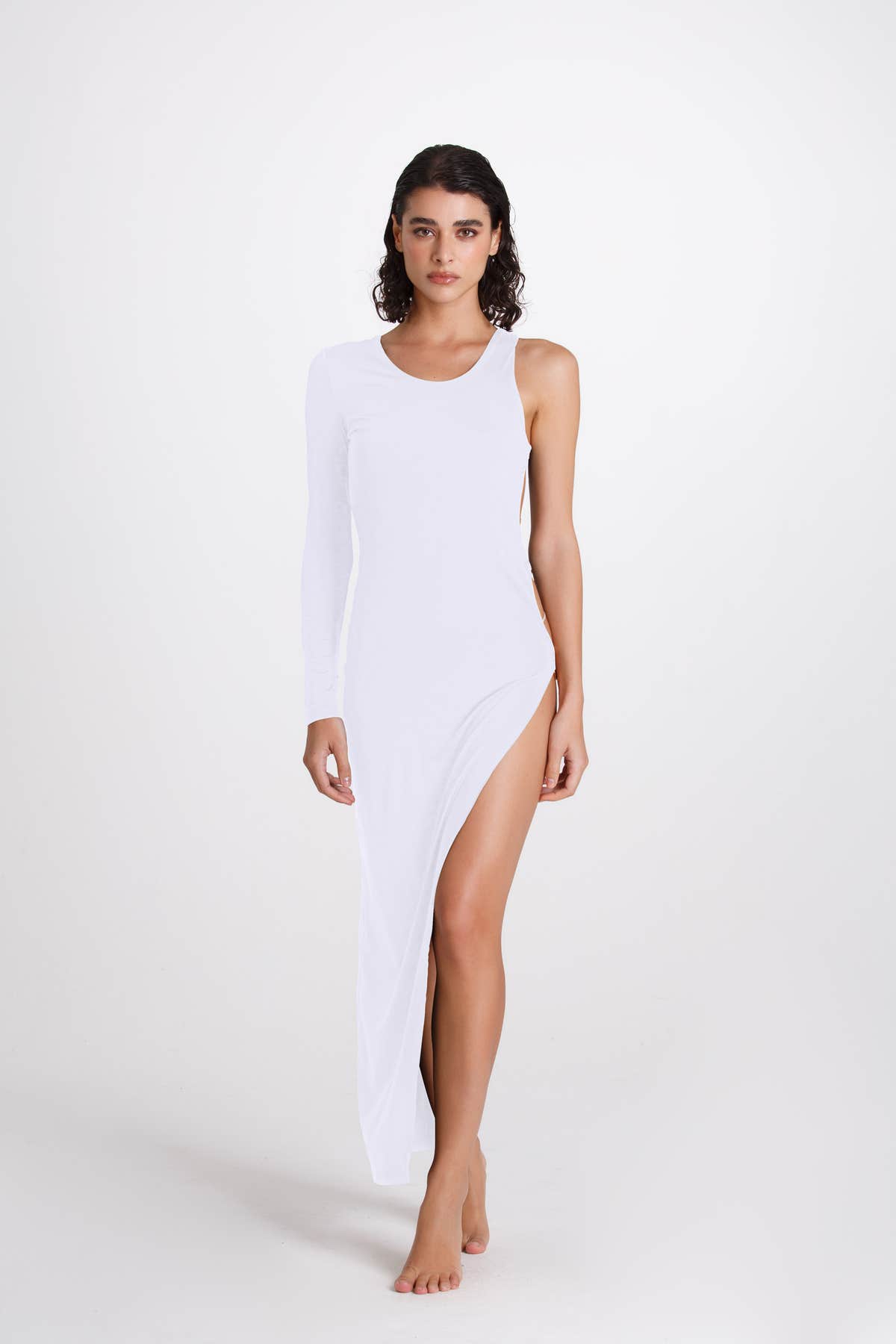 Vestito lungo Sofia Bianco