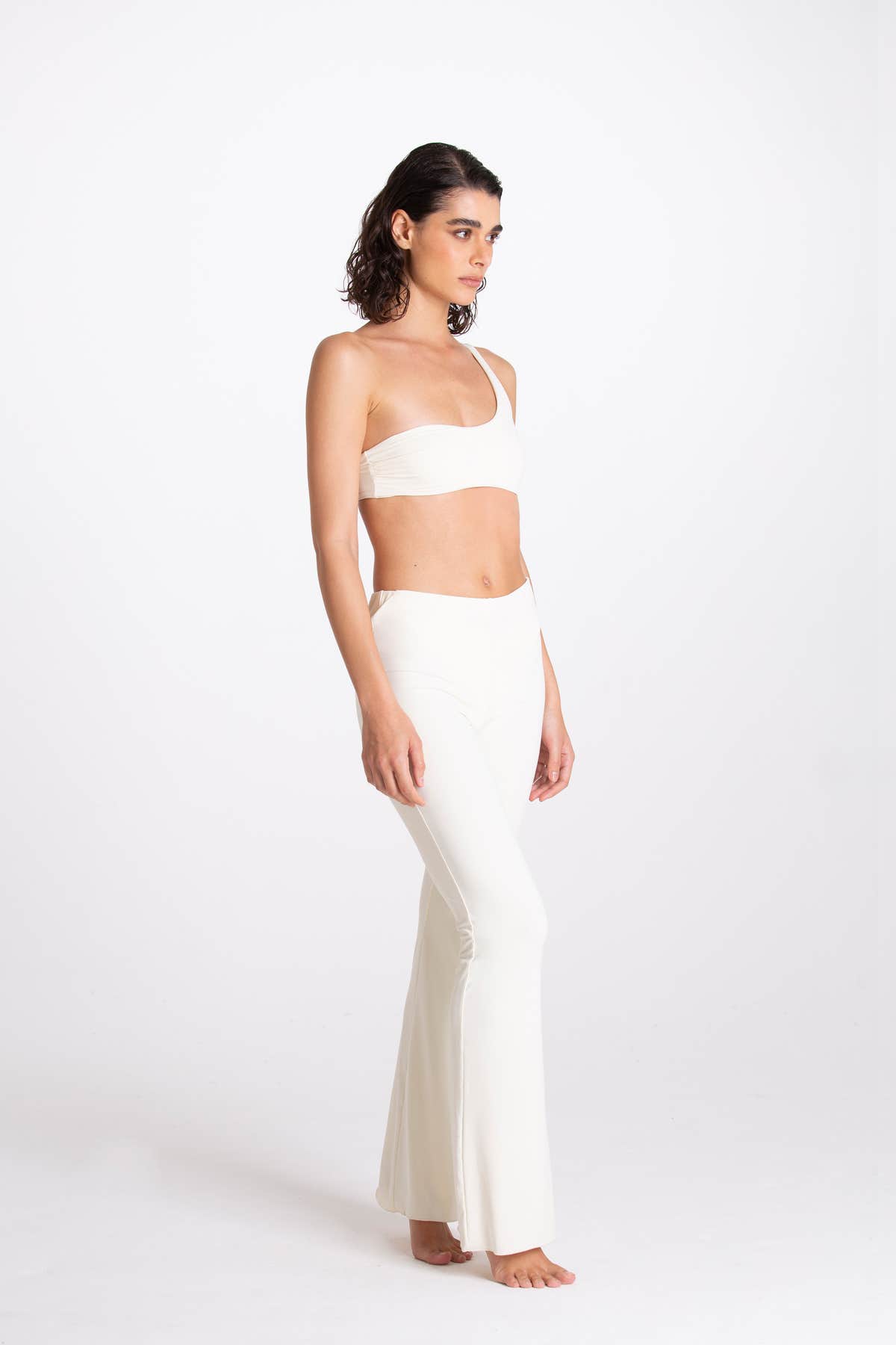 Pantalone Classico Avorio