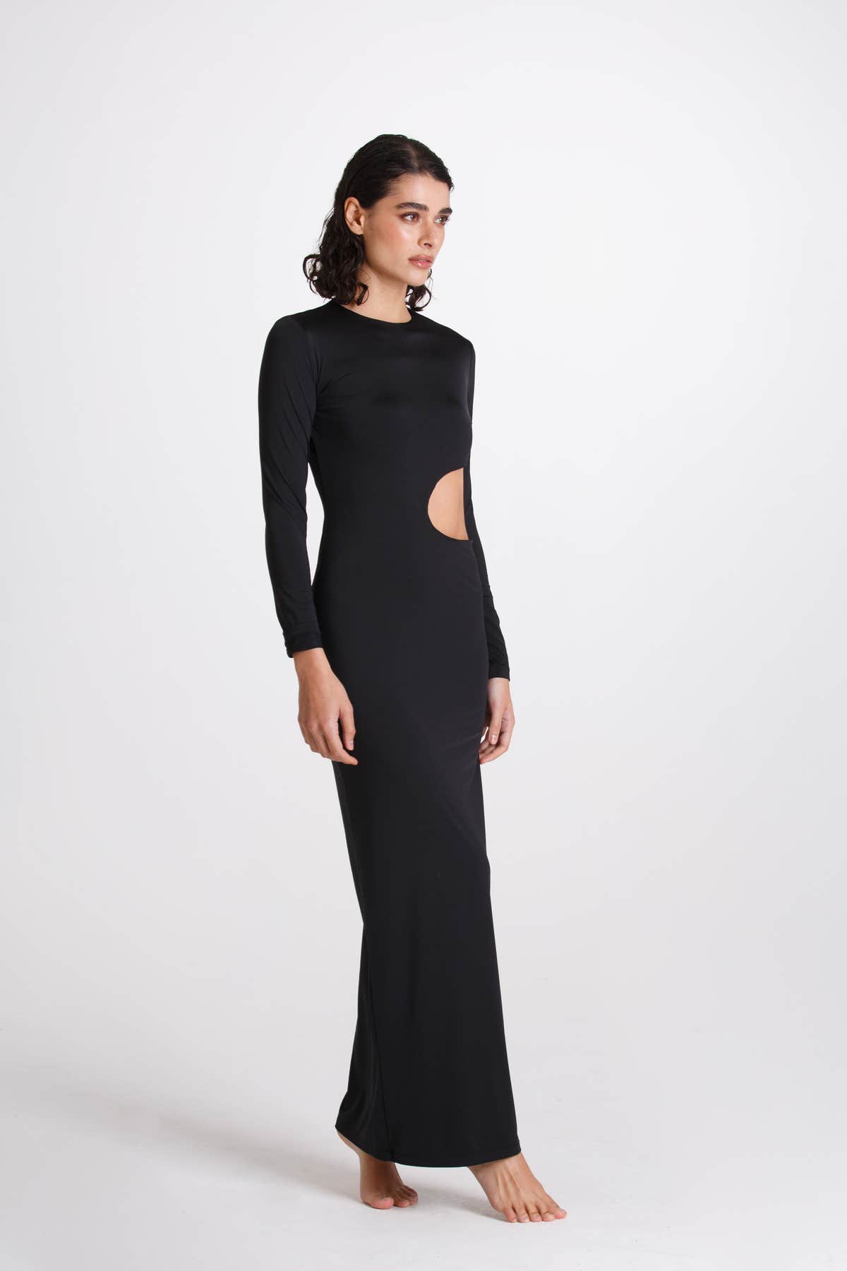 Vestito Lungo Sara Nero