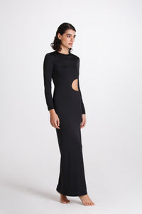 Vestito Lungo Sara Nero