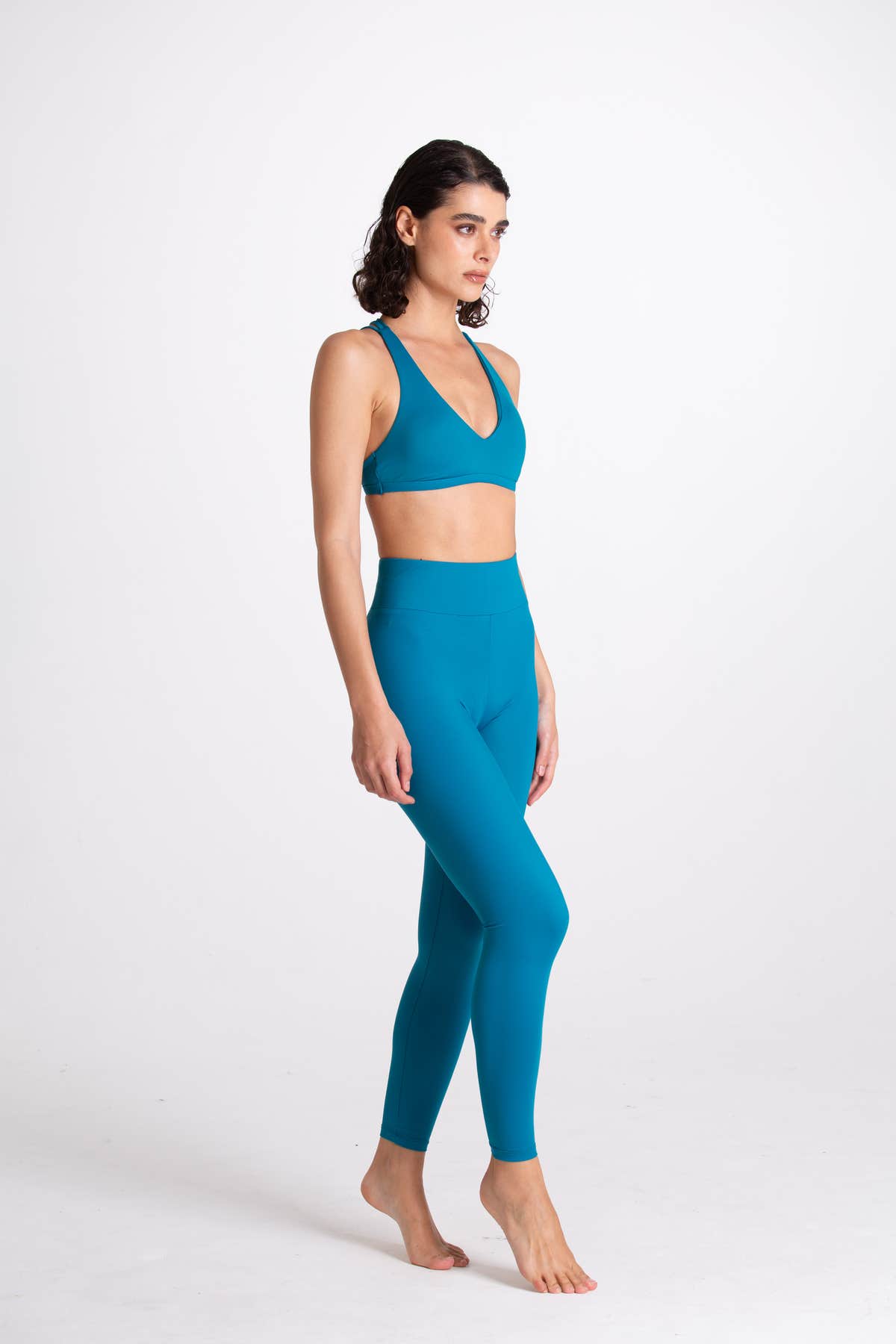 Leggings Petrolio