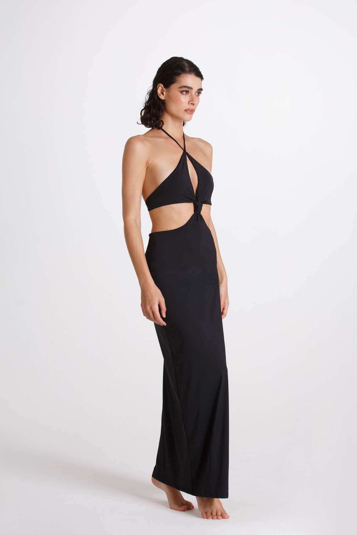 Vestito Lungo Alessia Nero