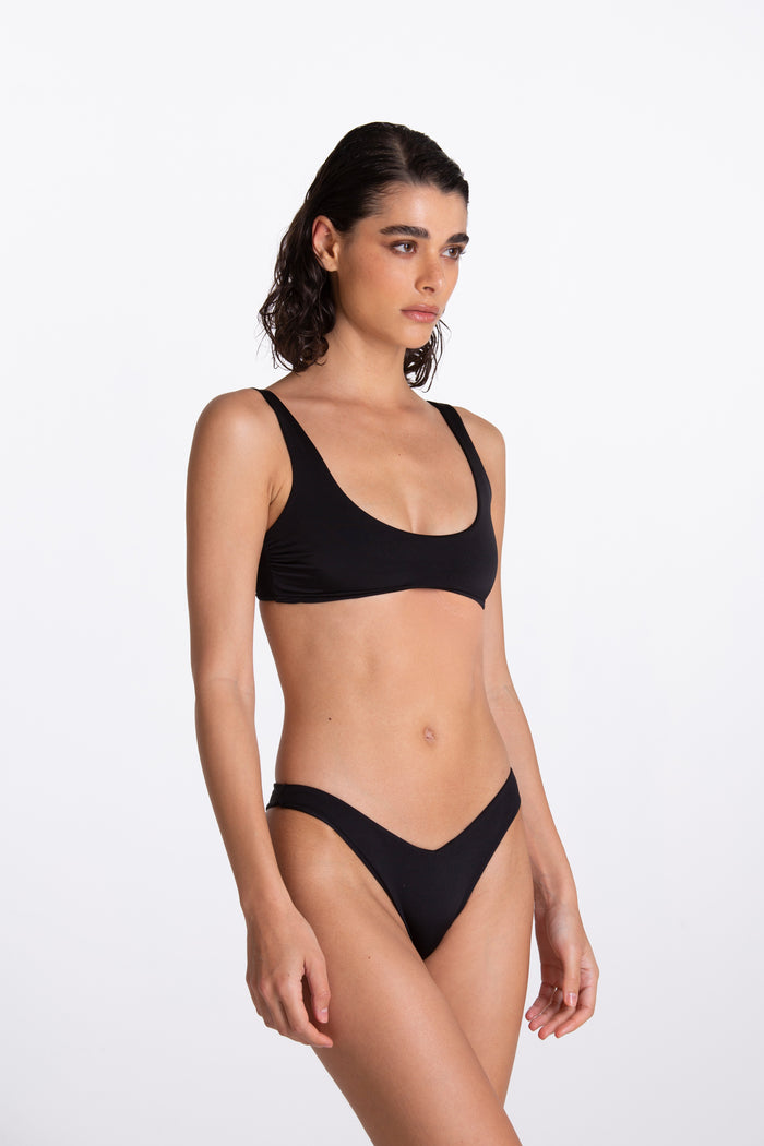 Bikini a fascia Allegra Nero