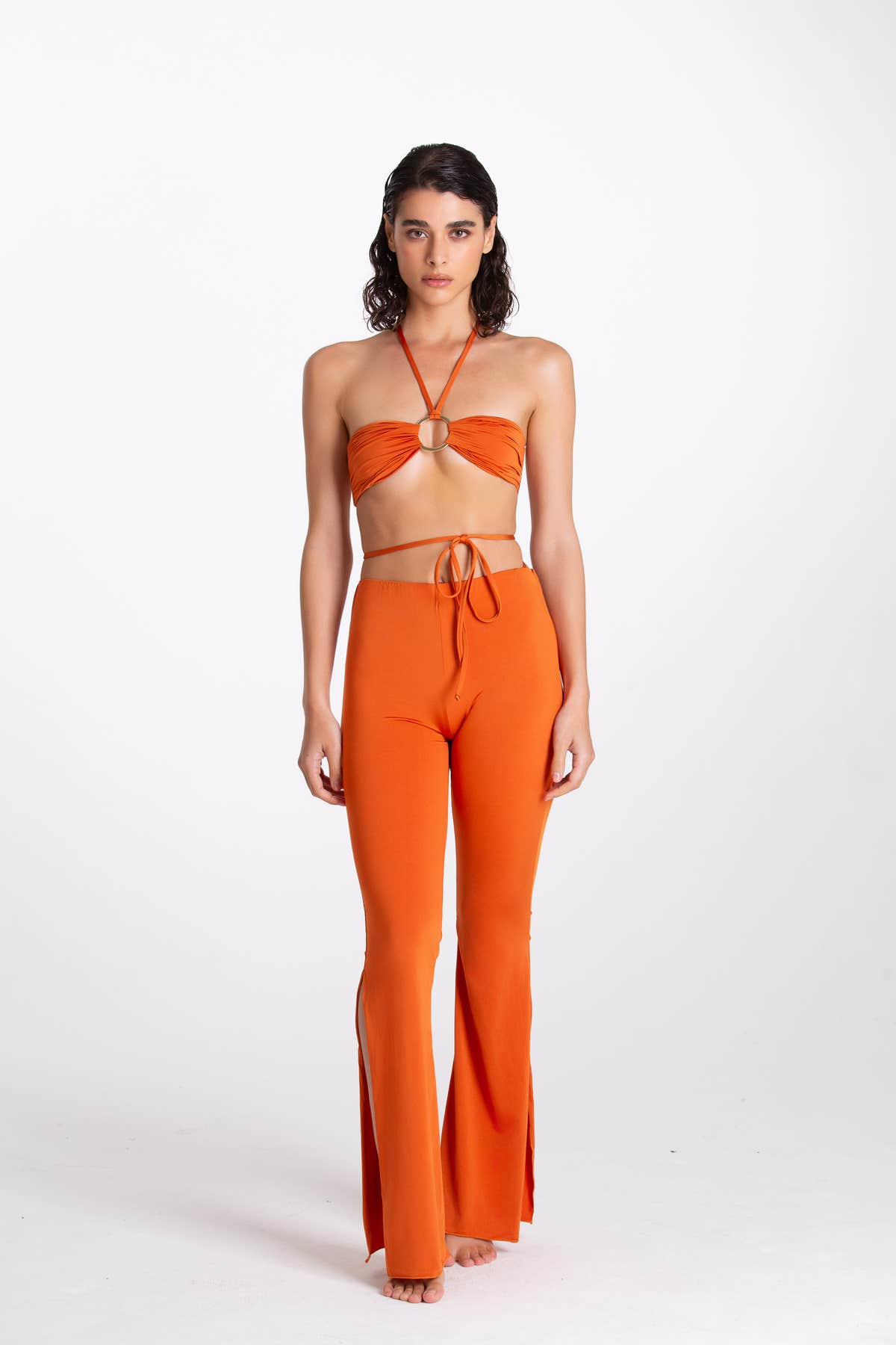 Pantalone Spaccato Ice Tea