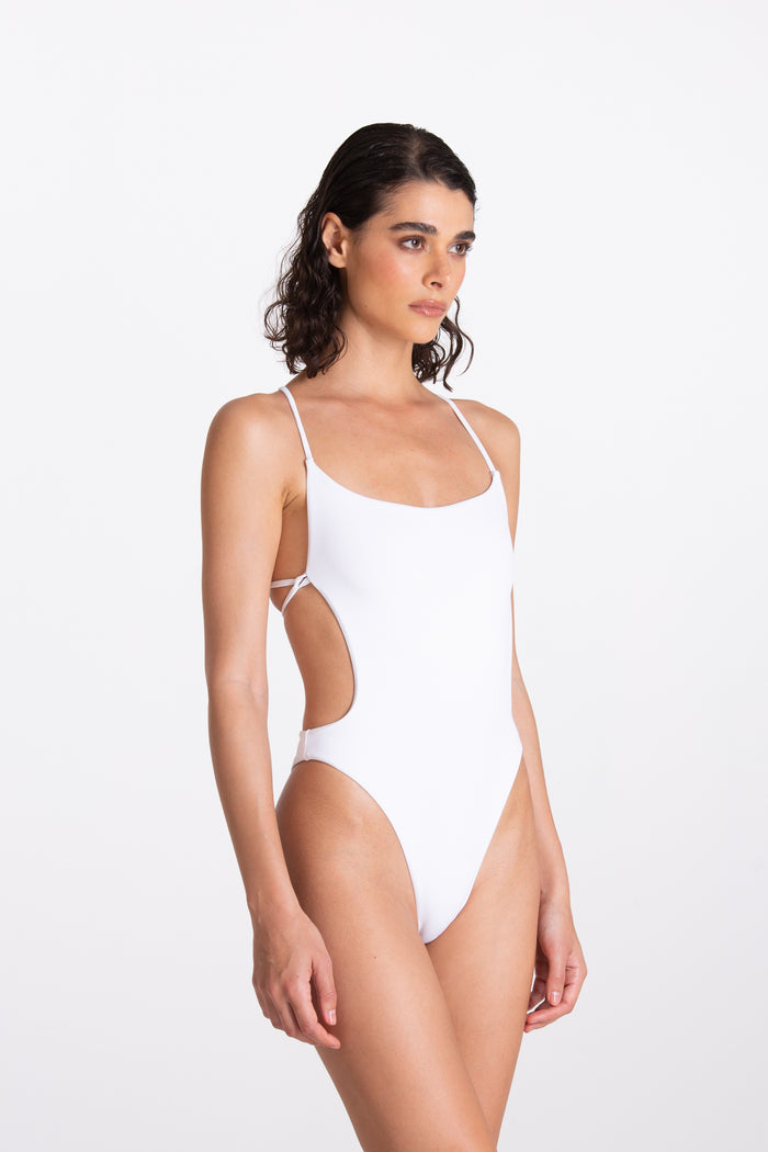 Costume Intero Agnese Bianco