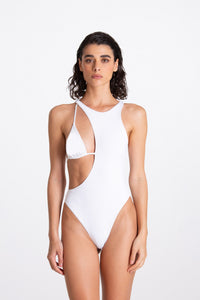 Costume Intero Michelle Bianco