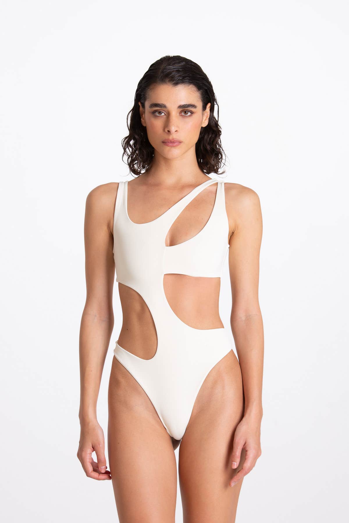 Lucy Ivory One-Piece Swimsuit