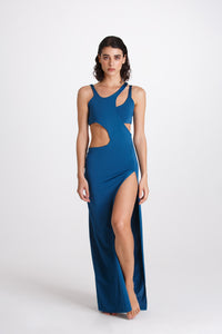 Vestito Lungo Lucy Blu Tropico