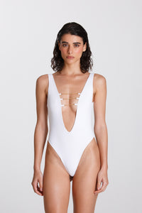 Costume Intero Veronica Bianco