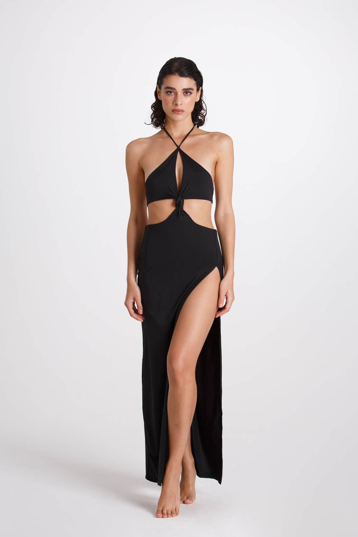 Vestito Lungo Alessia Nero